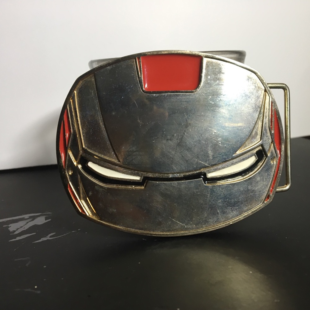 Marvel Comics Iron Man Belt Buckle